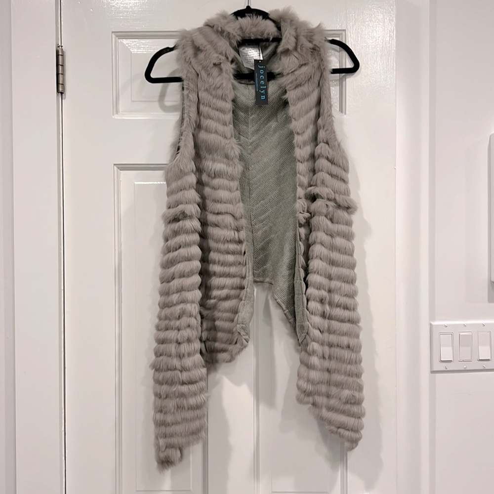 Jocelyn Rabbit Fur Vest